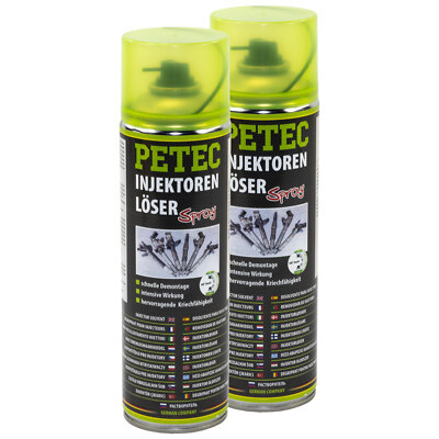 2x 500 ml Injektoren Einspritzdüsen Zündkerzen Glühkerzen Löser Spray Rostlöser