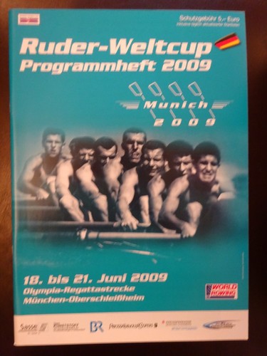 FISA Rowing World Cup Programme Munich 2009