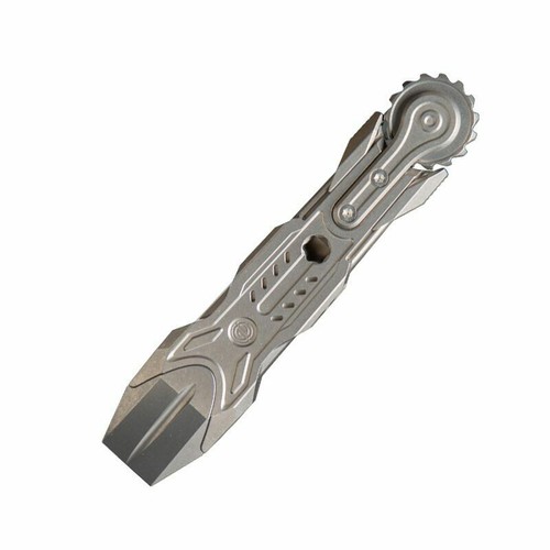 Titanium Alloy Multi Tools Pry Bar Crowbar EDC Push Cards Spinning Top Toy Gyro
