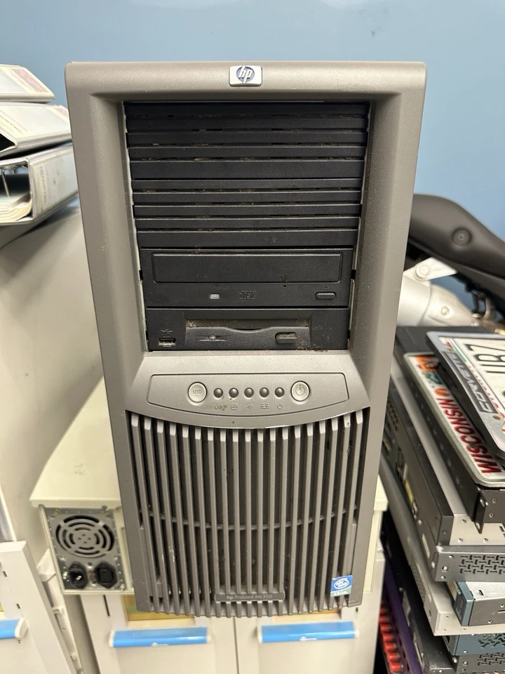 HP Proliant ML350 G4P Tower 1x Xeon 3.00 GHz - Image 4 of 4