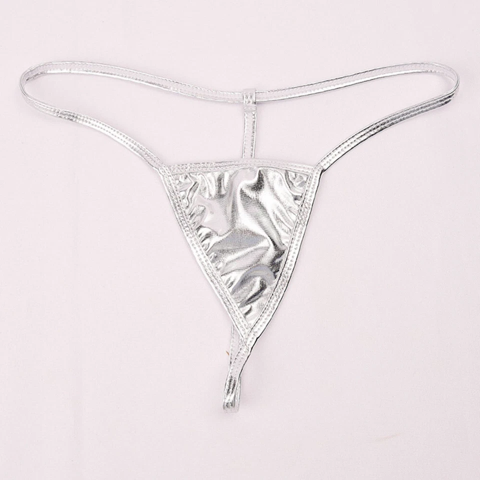 Unisex-Slip G-String T-Rücken Tangas Niedrige Taille Leicht Sexy Einfarbig O / - Bild 2 von 4