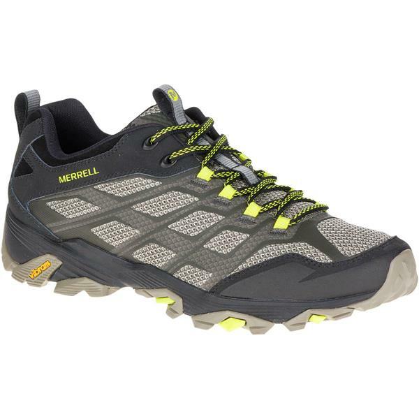 Scarpa Merrell Uomo Moab FST Trail Escursionismo 8 Euro 41 5 J37615 Nero Oliva Nuova con scatola