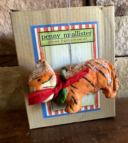 Ornamento de tigre de circo Penny McAllister - Imagen 5 de 7