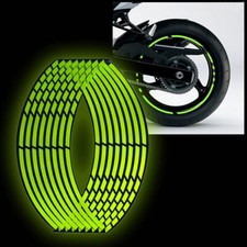 Universal 18'' Luminous Stripe Motorcycle Accessories Wheel Rim Sticker Strips