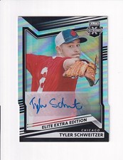 2022 Panini ELITE EXTRA EDITION TYLER SCHWEITZER AUTO AUTOGRAPH