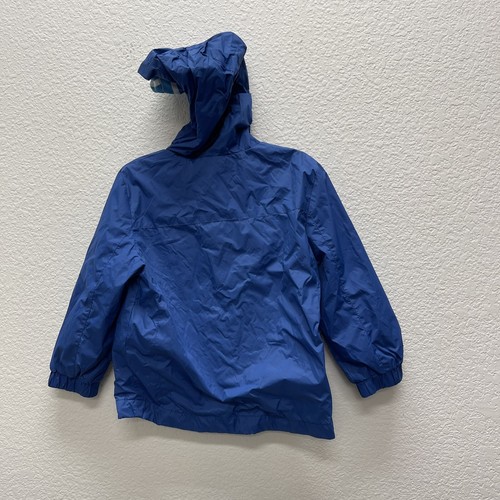 London Fog Youth Boys 4 Full Zip Windbreaker Jacket Coat Nylon / Polyester Lined - Picture 3 of 4