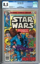 Star Wars #16 CGC 8.5 VF+ WP 1978 Marvel Comics 1st Valance Jaxxon Jimm Amaiza