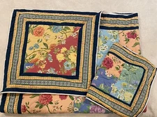 The Company Store Essentials Serene Patchwork  Comforter Set- Tw Quilt/Kg Sham