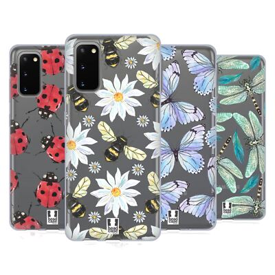 HEAD CASE DESIGNS AQUARELL INSEKTEN SOFT GEL HANDYHÜLLE FÜR SAMSUNG HANDYS 1