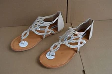 NWOB Not Rated Women's Corona Del Mar Nude Sandals 7.5M