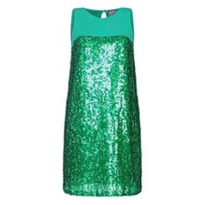 ÉCLÀ Green Sequin Sleeveless Cocktail Dress Women’s Size 10 Short Party NEW