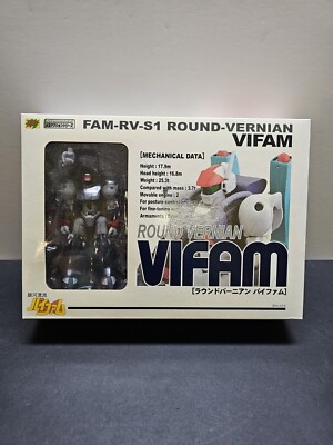 NEW ROBOT Spirits SIDE RV Round Vernian Vifam Twin Mover ABS PVC Painted Figure