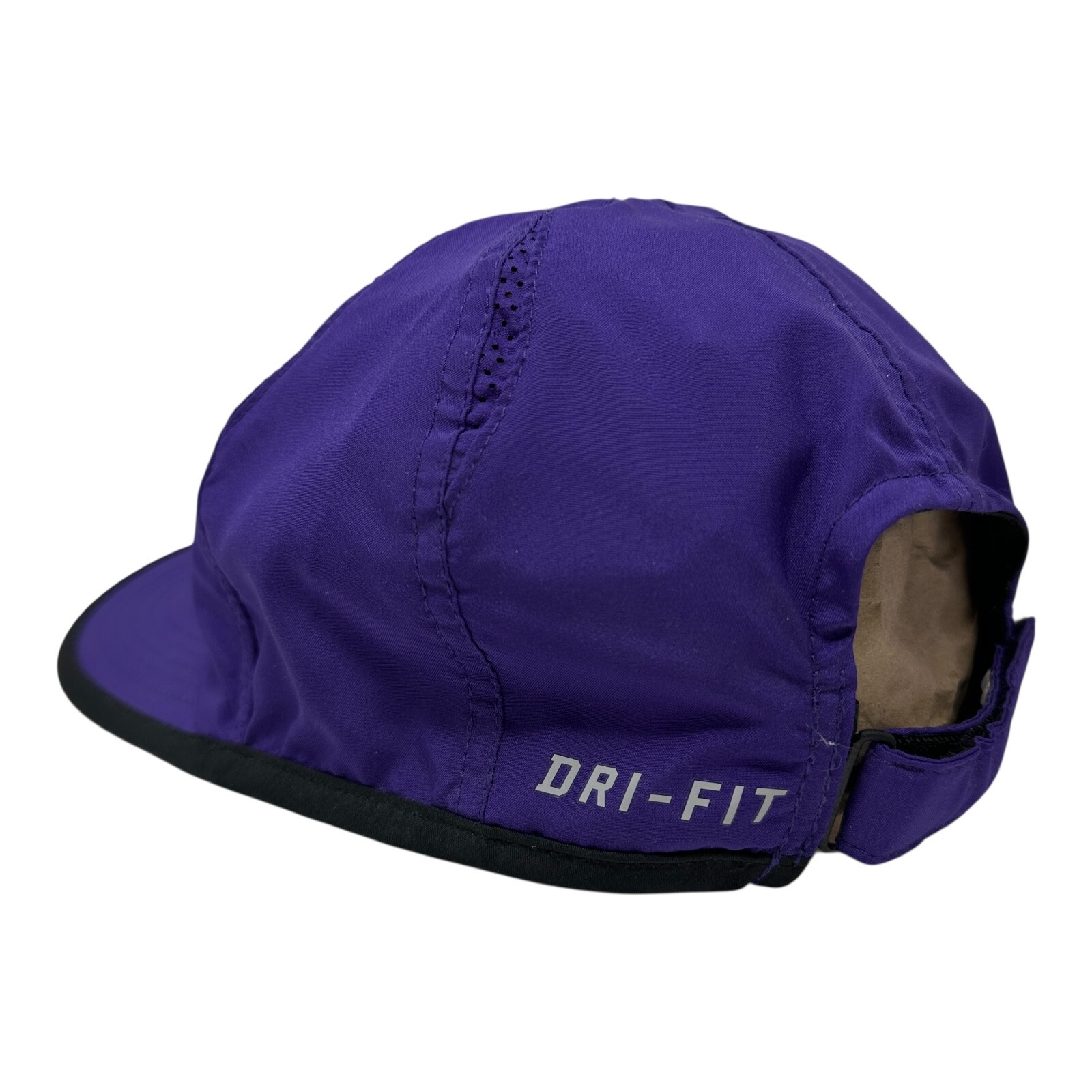 Nike Featherlight Dri Fit Cap Hat Baseball Purple Women Adult S/M Gym Running image 5