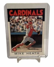 Mike Heath Cardinals 1986 Topps Traded #46T Card NM