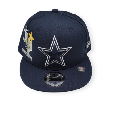 New Era Dallas Cowboys 9Fifty Icon E1 Navy Adjustable Snapback Hat Cap