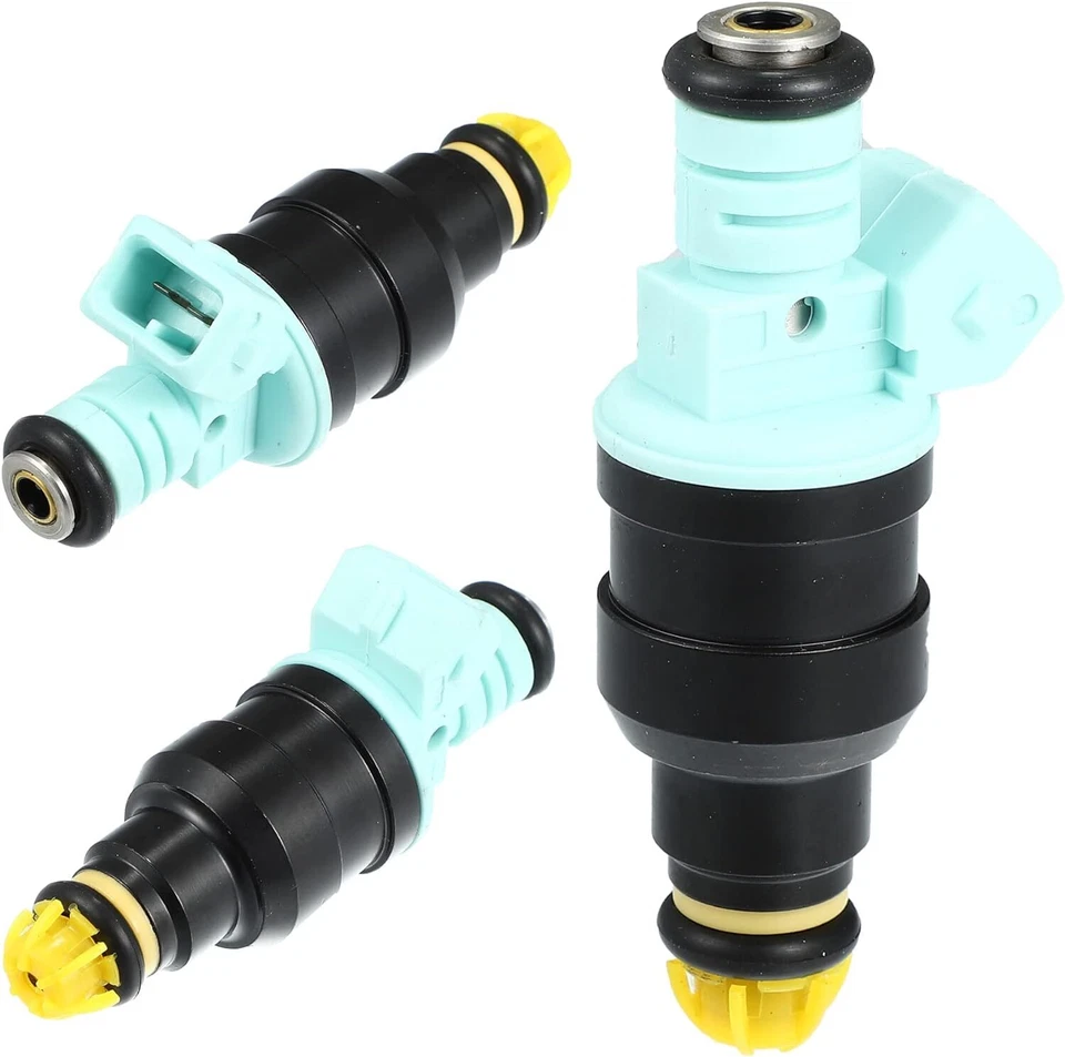 Inyectores de combustible 6 piezas aptos para BMW 325i 2,5 L l6 1992 1993 1994 1995 0280150415 Foto 3 de 4