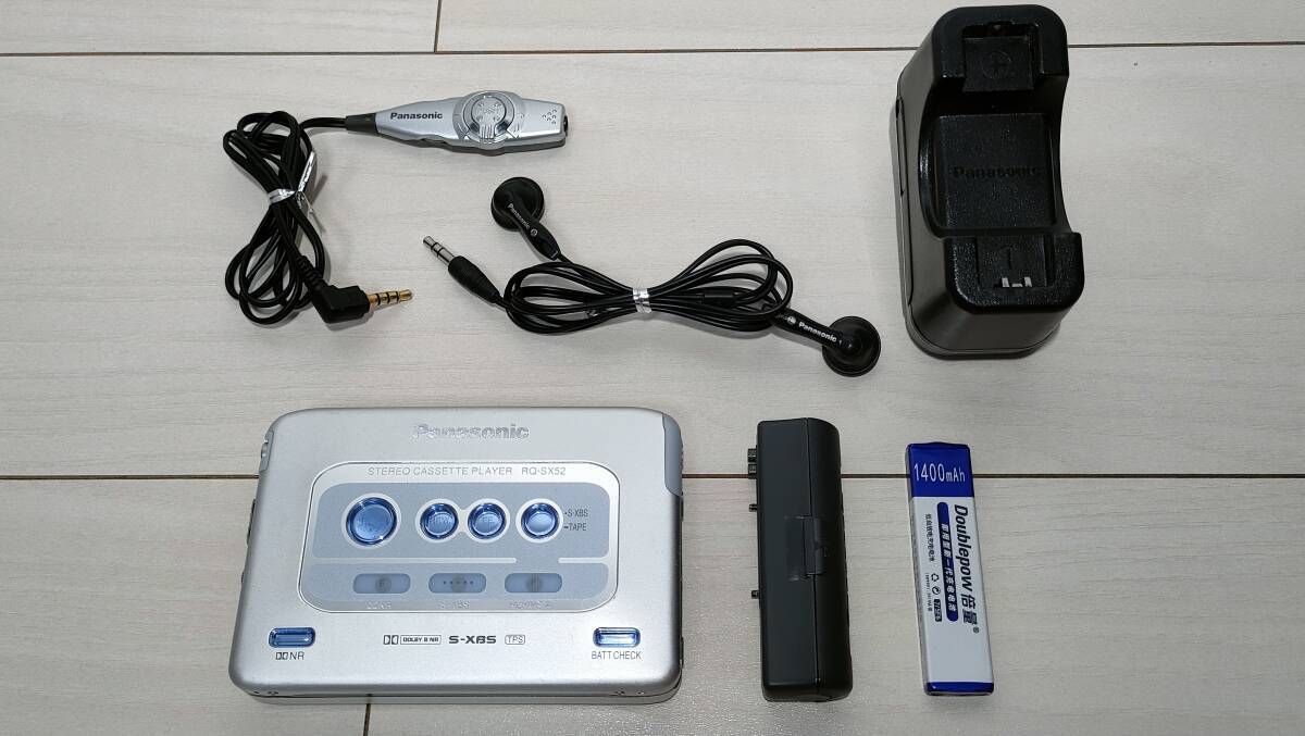 Panasonic Stereo Cassette Player RQ-SX52 Operation confirmed