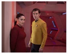 -Star Trek "Strange New Worlds" (La'an Noonien Singh & Kirk) 8x10 Photo