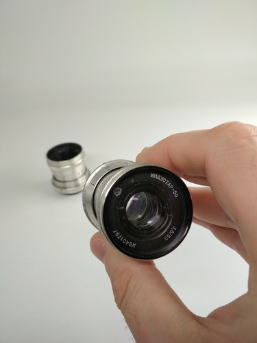 Soviet Lens RO-51 2.8/20mm, Industar-50 3.5/50mm, mount m27, set of 2, *828 - Picture 13 of 24