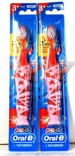 2 Count Oral B 2 min Flashing Light Timer Press Shake Brush Soft Toothbrush