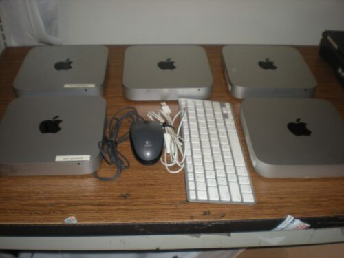 Zestaw 5 Apple Mac mini (koniec 2012 roku) Wszystko w stanie roboczym - Zdjęcie 1 z 4
