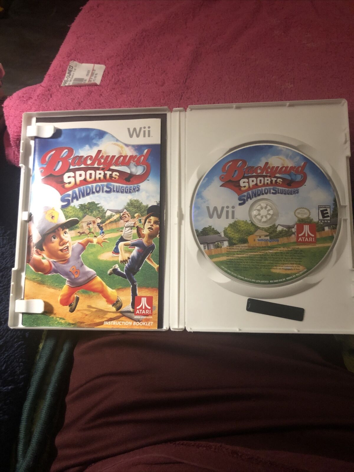 Backyard Sports: Sandlot Sluggers Wii Used