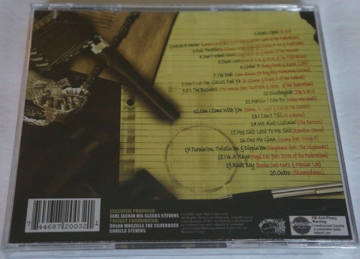 Sick Wid It UMBRELLA Fedi Fetchin Brand NEW Sealed Rap CD E-40