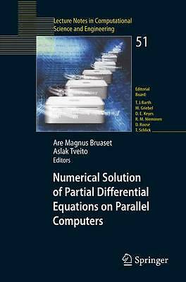 Numerical Solution of Partial Differential Equations on Parallel Computers (Lec