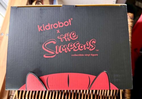 SIMPSONS x Kidrobot DEVIL FLANDERS MEDIUM FIGURE 2017 mint in box SUPER RARE $5s - Picture 2 of 6