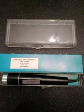 Sears Dynamic Microphone Part # 84-23410 With Stand 300 Ohms