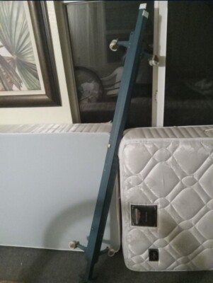 Used Frame Spring Bed Lightly Used Twin Size Bed with Box Springs and Frame, Great Condition ...