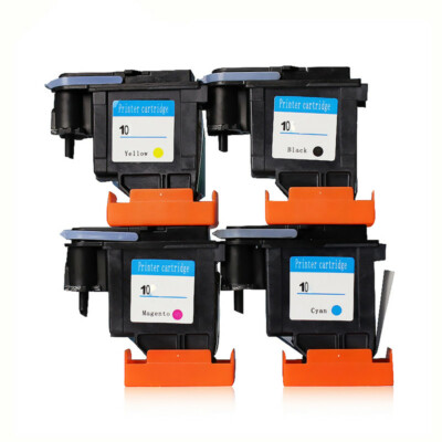 4PC/set For HP 10 Printhead For HP Designjet GA/2000 2000CN 2500c 2500cm  
