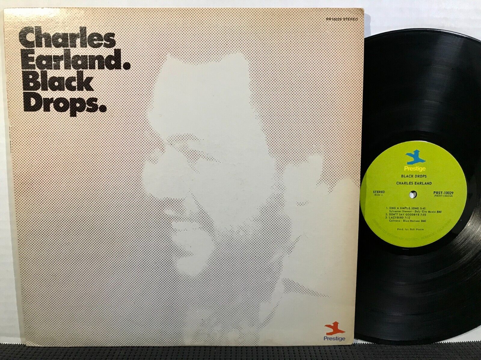CHARLES EARLAND Black Drops LP PRESTIGE PRST 10029 STEREO 1970s Jazz Funk