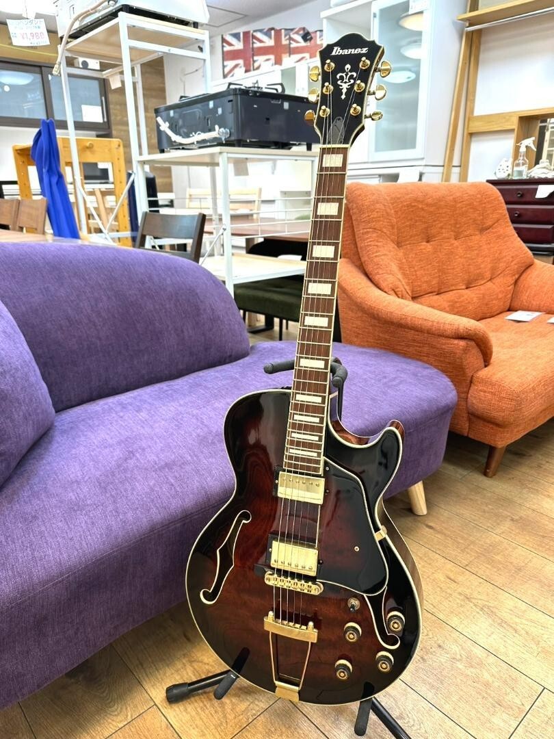 Ibanez AG95-DBS-12-05 Full Acoustic Guitar used Sound output Ibanez AG95-DBS-12-05 Full Acoustic Guitar used Sound output