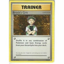 74/108 Brock's Grit Uncommon: Pokemon Trading Card Game XY-12 Evolutions