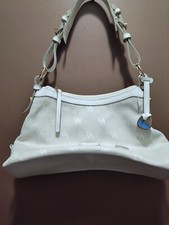 Dooney  Bourke Women Shoulder Bag White. Used Good Condition