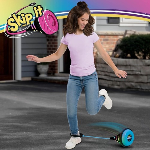 Skip It Retro Iluminar Bola y Contador Digital Cuenta Hasta 1 Millón Saltos Nuevo - Imagen 7 de 7