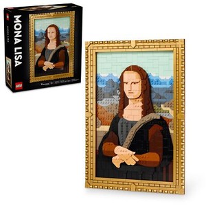 LEGO Art Mona Lisa Ensemble de bâtiments - 31213 Affichage mural Leonardo da Vinci 1503