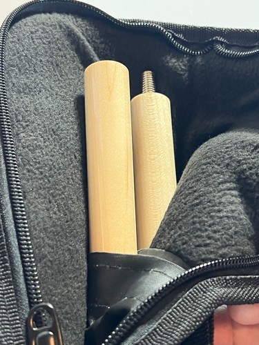 PECHAUER HUSTLER 29" SHAFT .850 PILOTED 12.25 MM MAPLE SHIPS FREE FREE CASE - Picture 11 of 13