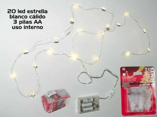 Luces de navidad y festividades tiras de luces