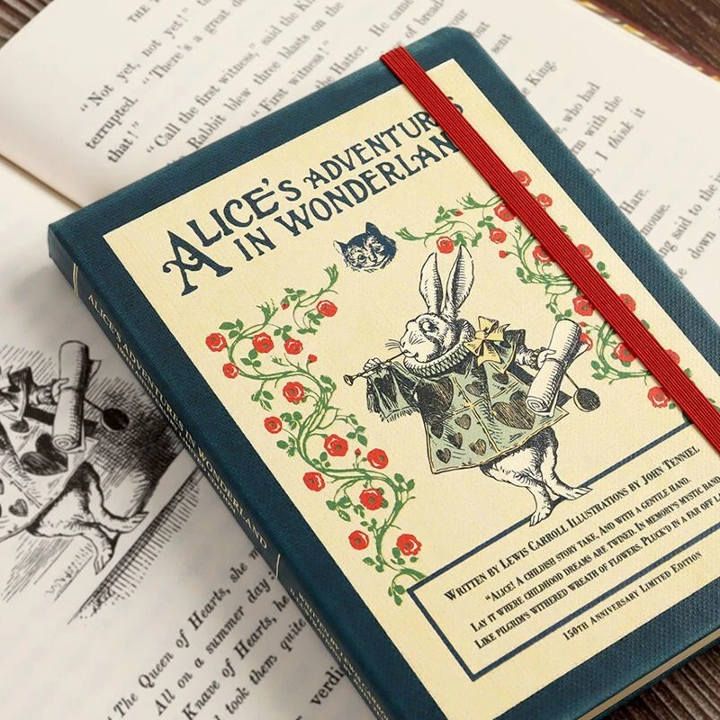 7321 design Alice White Rabbit Undated Planner Scheduler Diary Journal Korean Foto 2 de 4