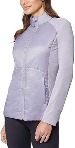 32 Degrees Cool Women's Lavender Mix Media Lightweight Jacket - Sizes XL & XXL - Picture 2 of 4