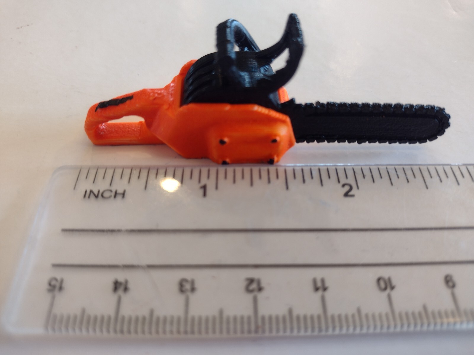 1/10 SCALE CHAINSAW. 3D PRINTED RC TRUCK, CRAWLER, CAR. MADE IN THE USA.