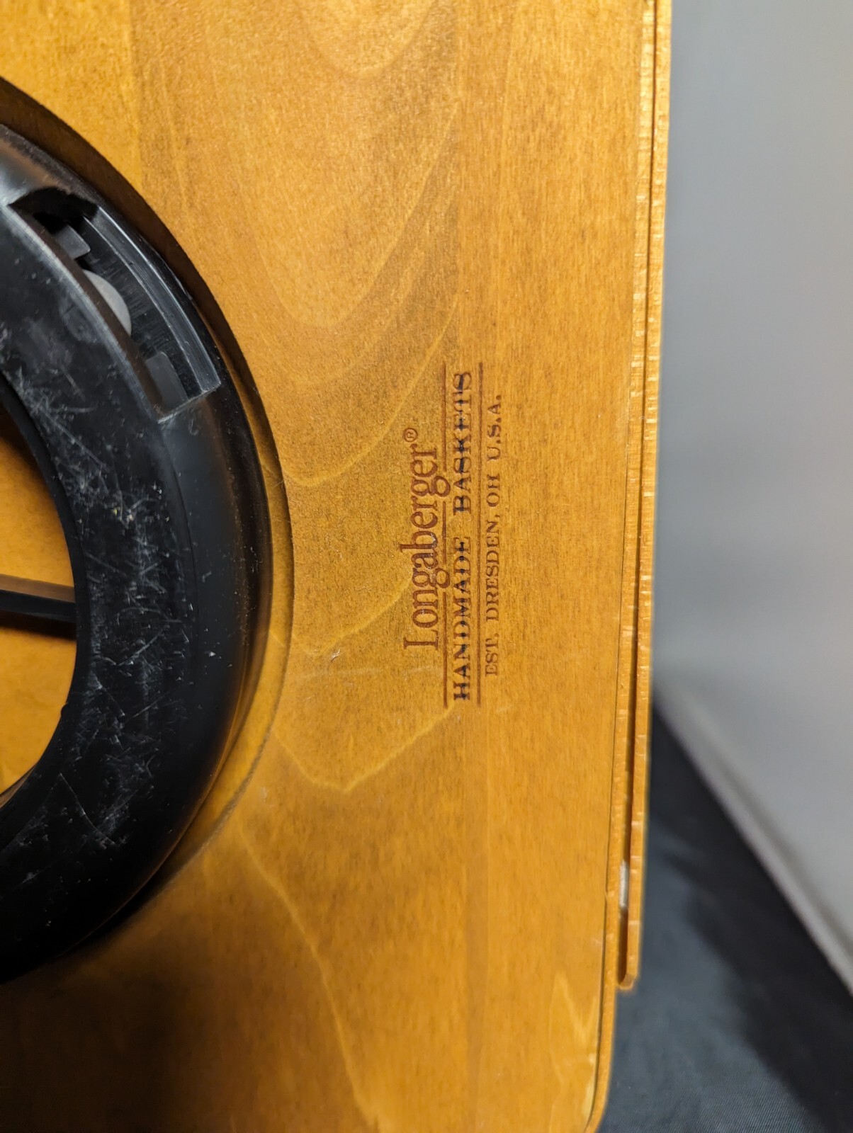 LONGABERGER SPIN ORGANIZER BASKET LAZY SUSAN eBay