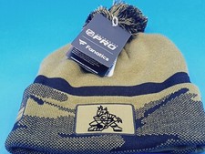 NWT Arizona Coyotes Men's Fanatics Military Appreciation Cuffed Hat with Pom..