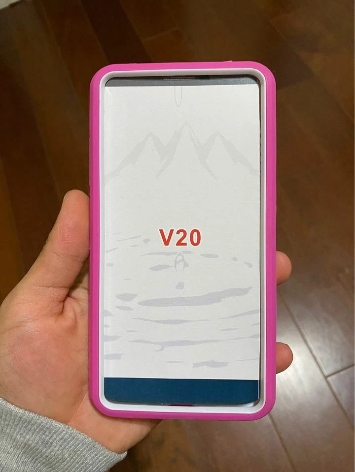 LG V20 - Funda protectora rosa de alta resistencia con soporte Foto 3 de 3