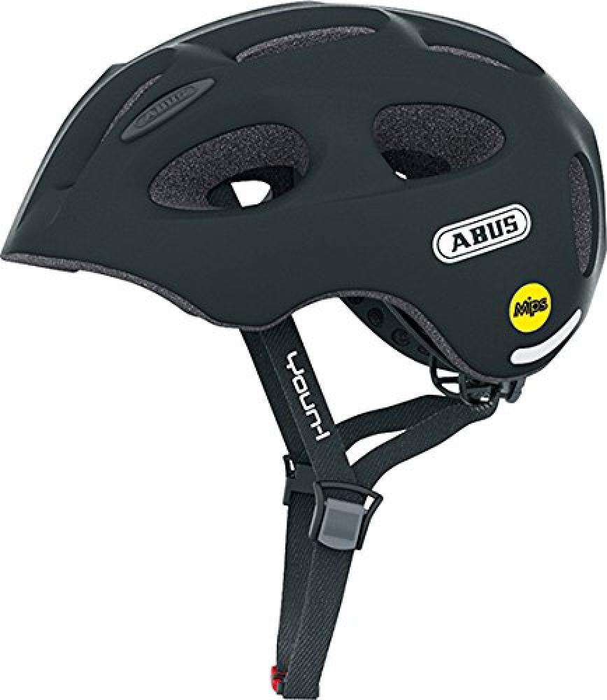 (TG. S) ABUS - Casco per bicicletta Youn i MIPS, Unisex, Youn-I MIPS, Velluto ne