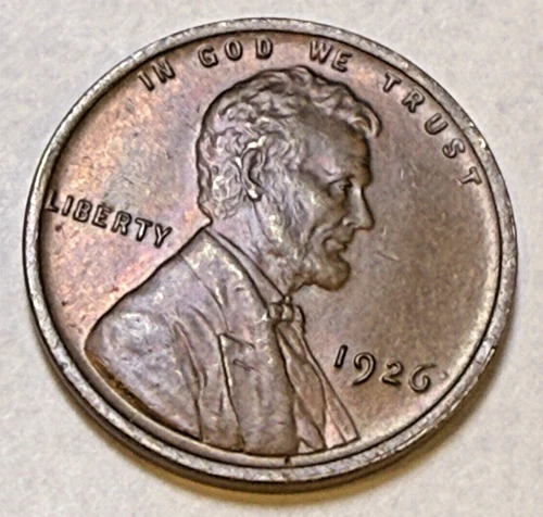 1926-P Lincoln Wheat 1c ~ GEM BU Red Brown ~ SOLID Original Coin ~ AWESOME ~ C79