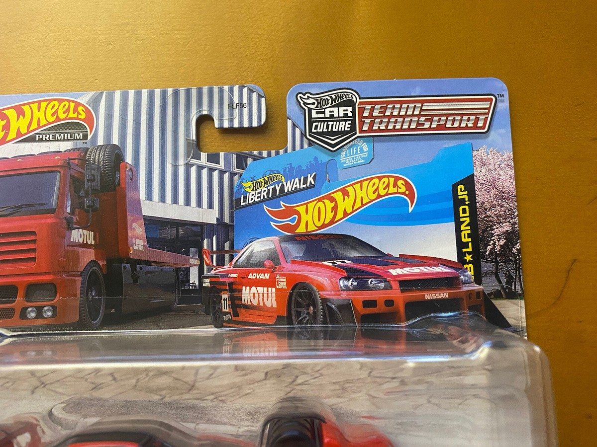 HOT WHEELS CAR CULTURE TEAM TRANSPORT LB-ER34 SUPER