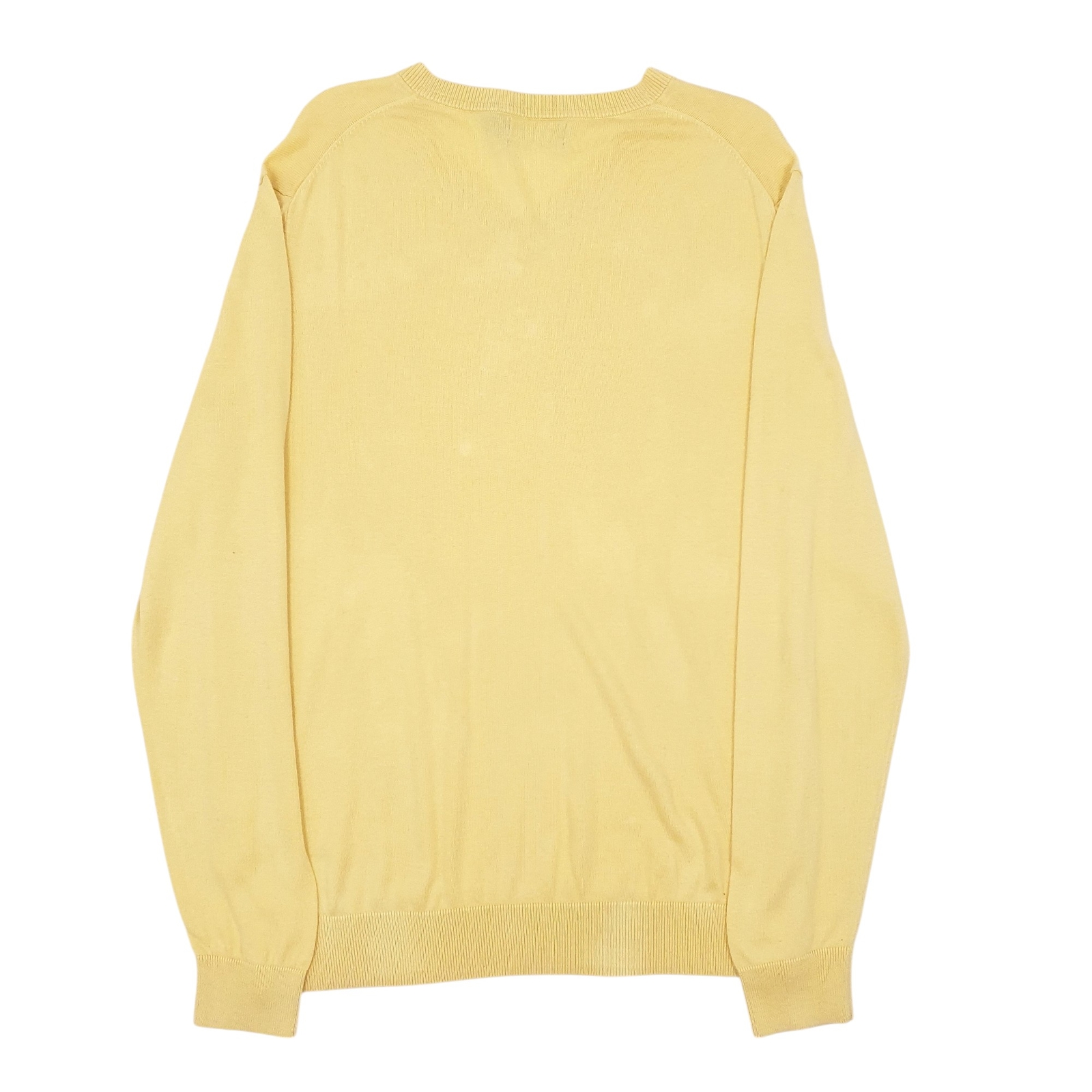 NAUTICA V Neck Knitwear Luxury Performance Jumper Sweatshirt Mens L image 3